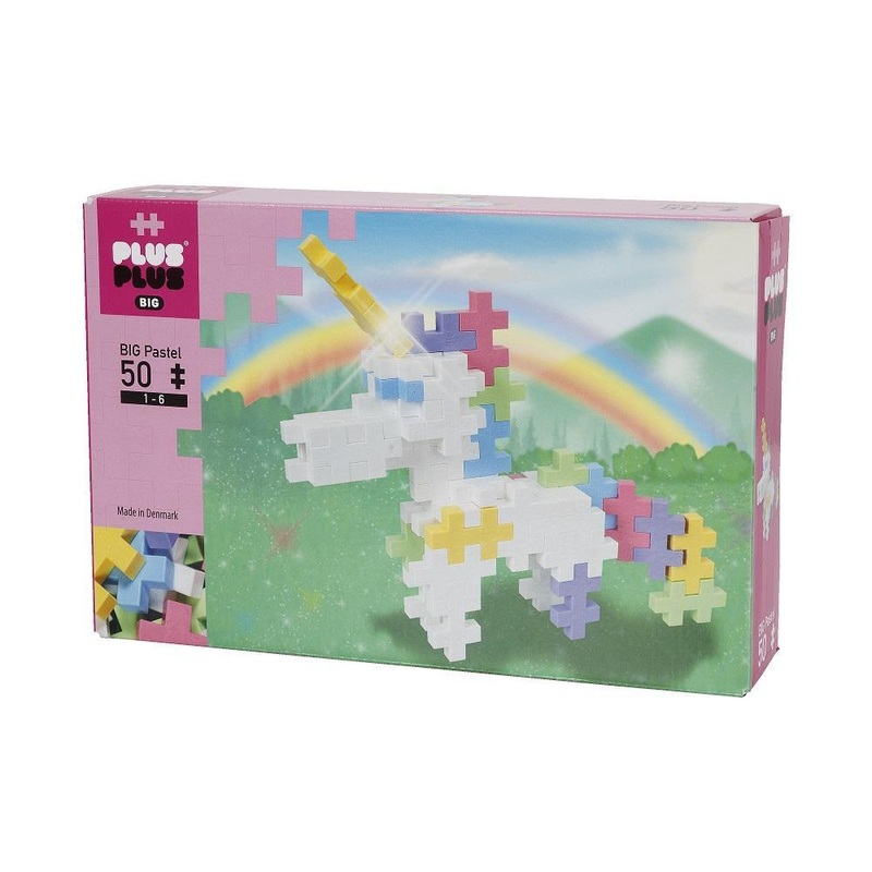 Plus Plus BIG 50-Piece Set (Unicorn)