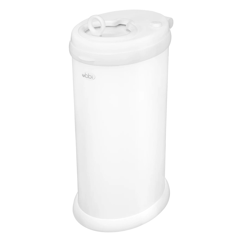 Ubbi Diaper Pail (Matte White) – IN STORE PICK-UP ONLY