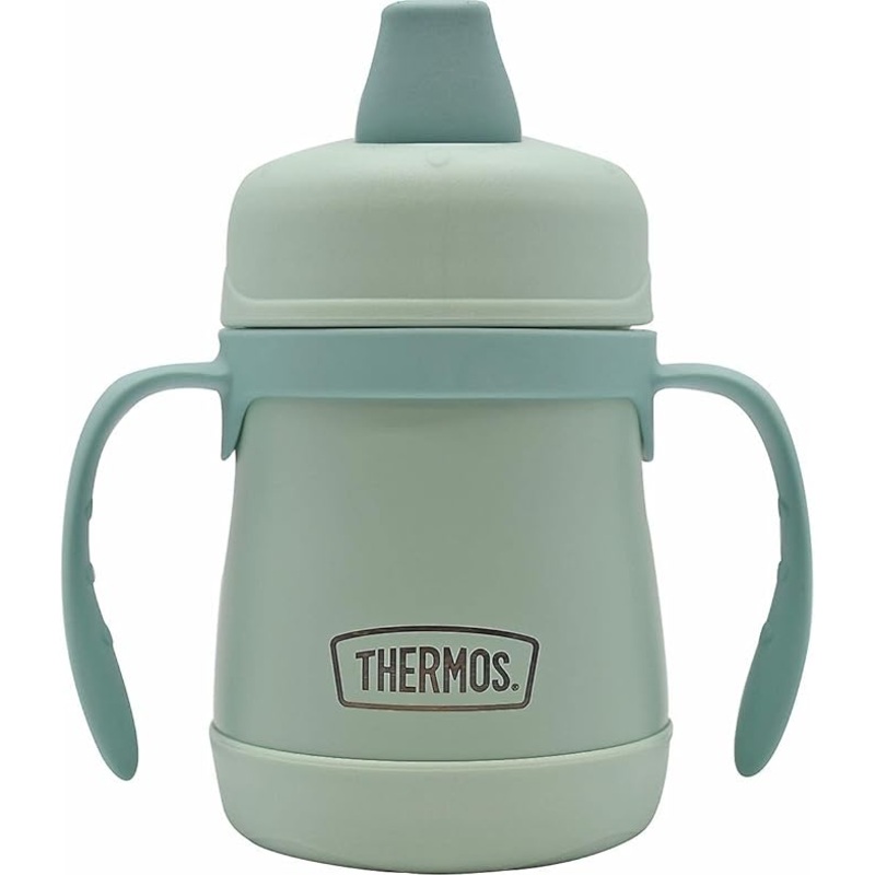 Thermos Stainless Steel Sippy Cup with Handles 7oz (Mint)