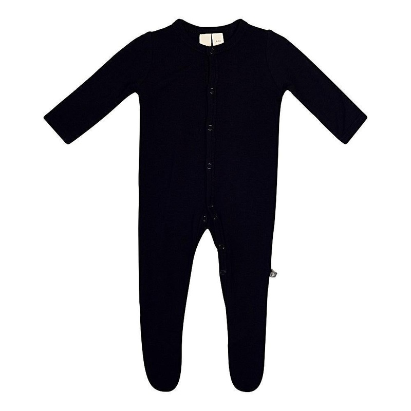 Kyte Baby Snap Footie (Midnight)