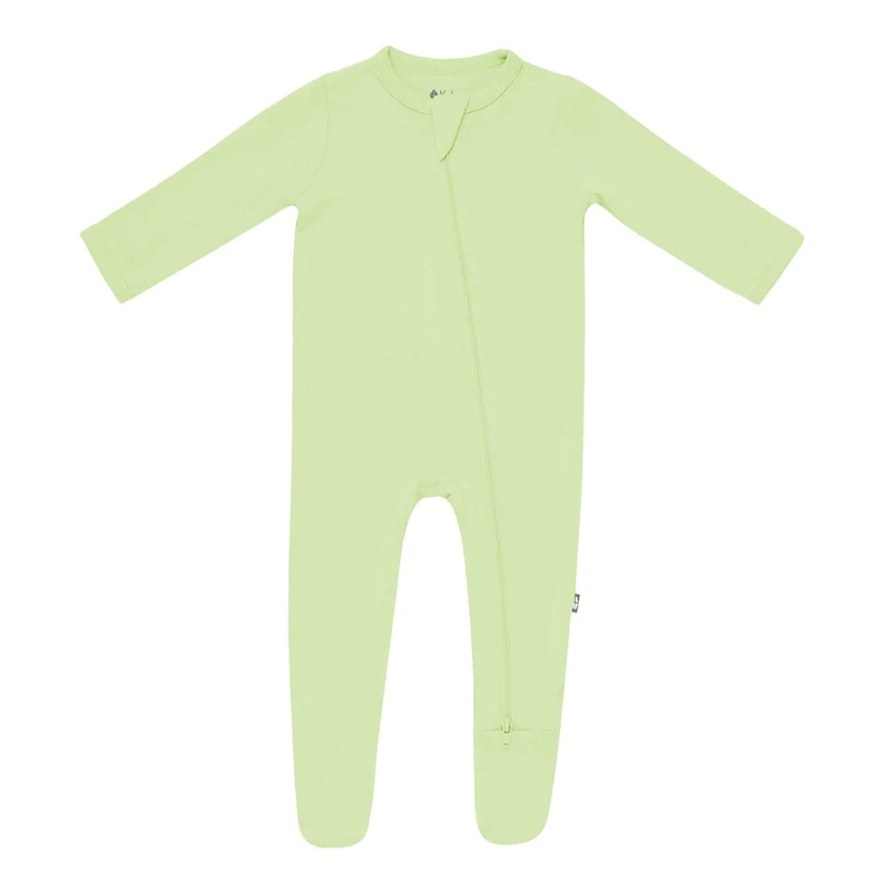 Kyte Baby Zippered Footie (Pistachio) – FINAL SALE