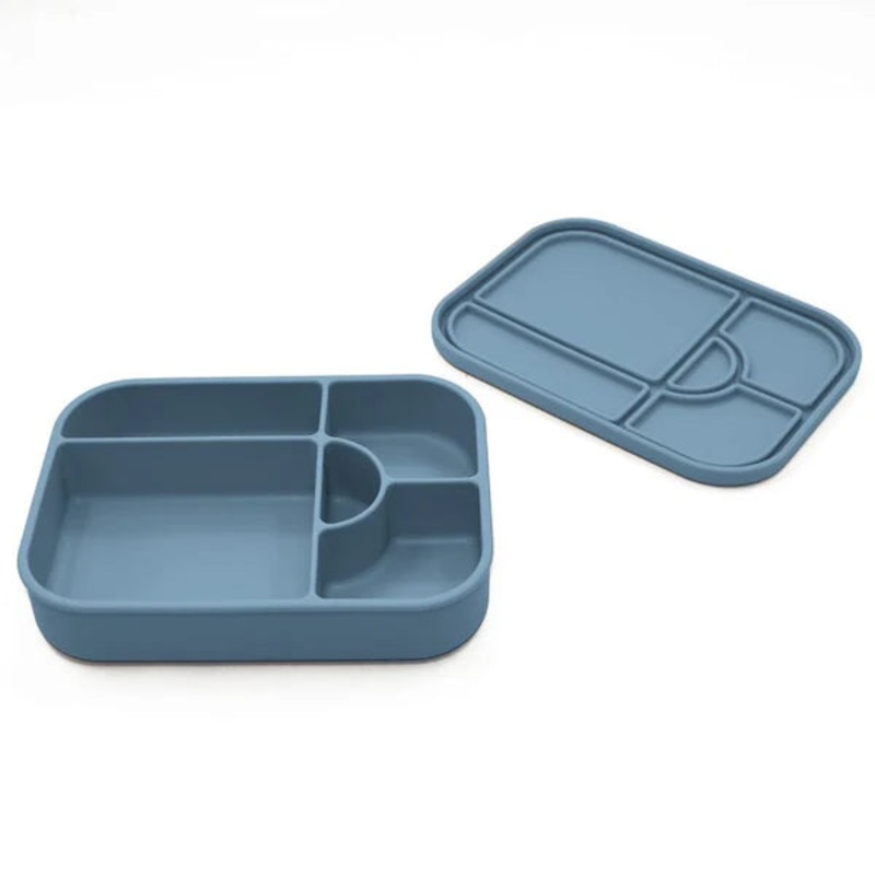 noka Large Silicone Sealed Lunch Box (Wave)