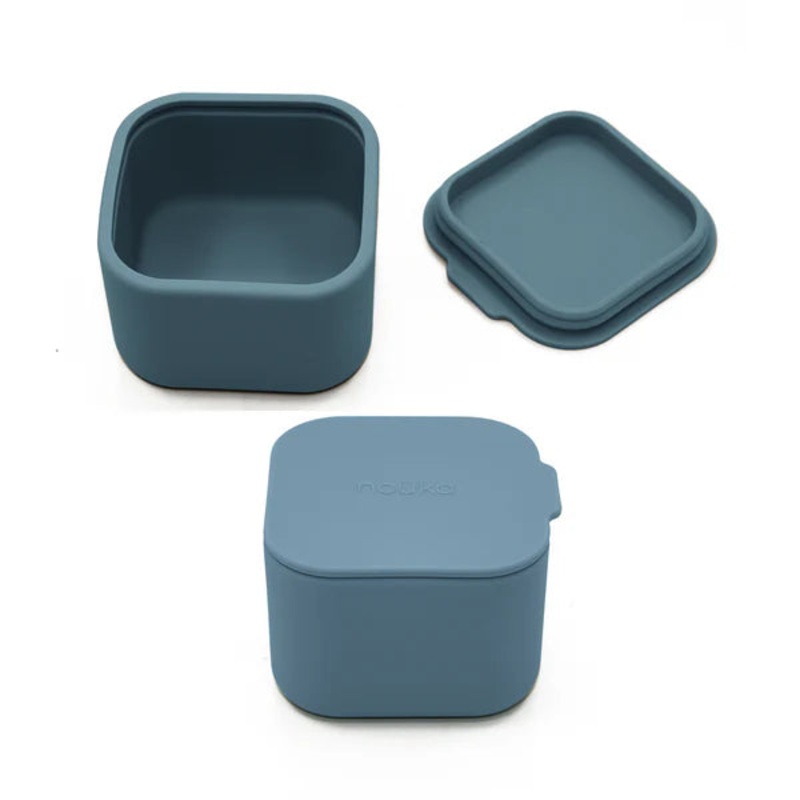 noka Mini Snack Cups 2Pk (Wave/Deep Ocean)