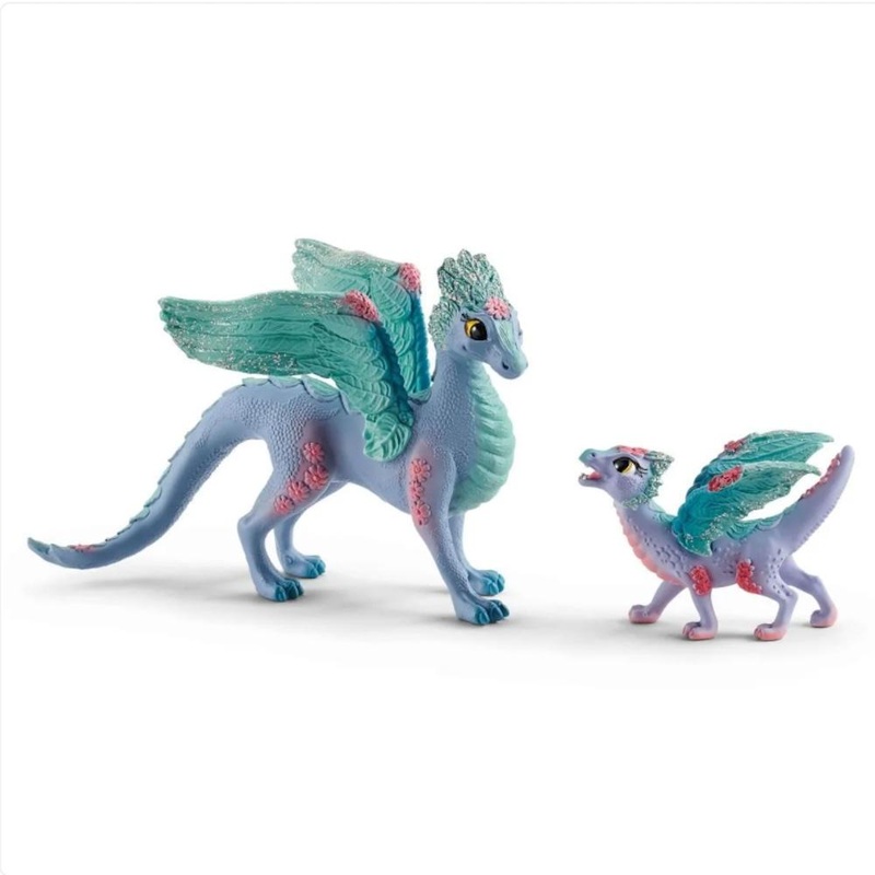 Schleich Flower Dragon & Child