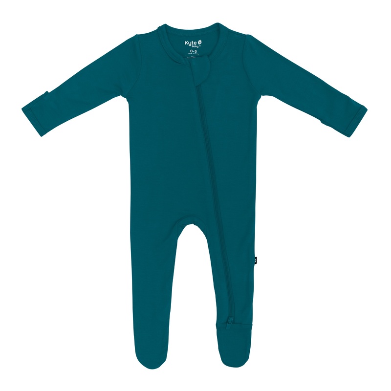 Kyte Baby Zippered Footie (Loch)