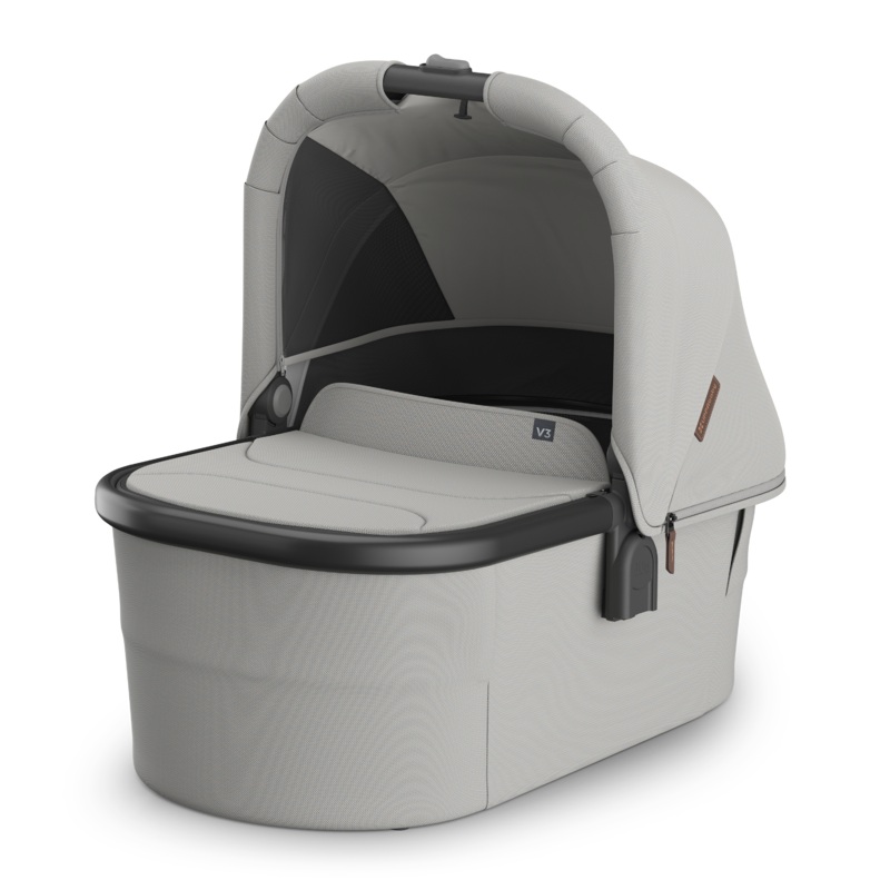 UPPAbaby Bassinet V3 (Savannah – Pearl Gray Jacquard)