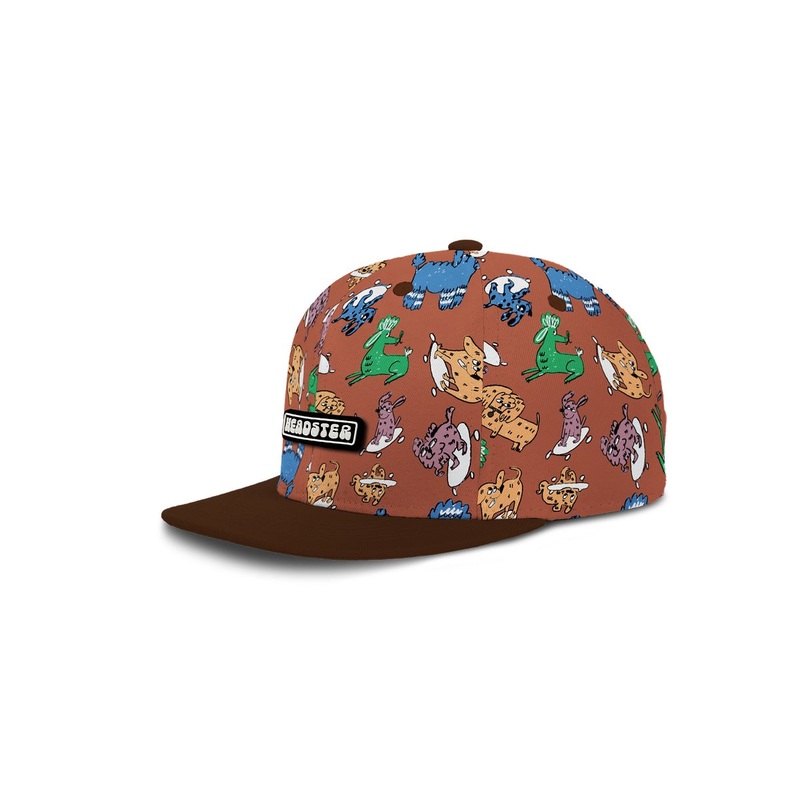 Headster Kids Best Buds Dark Orange Snapback