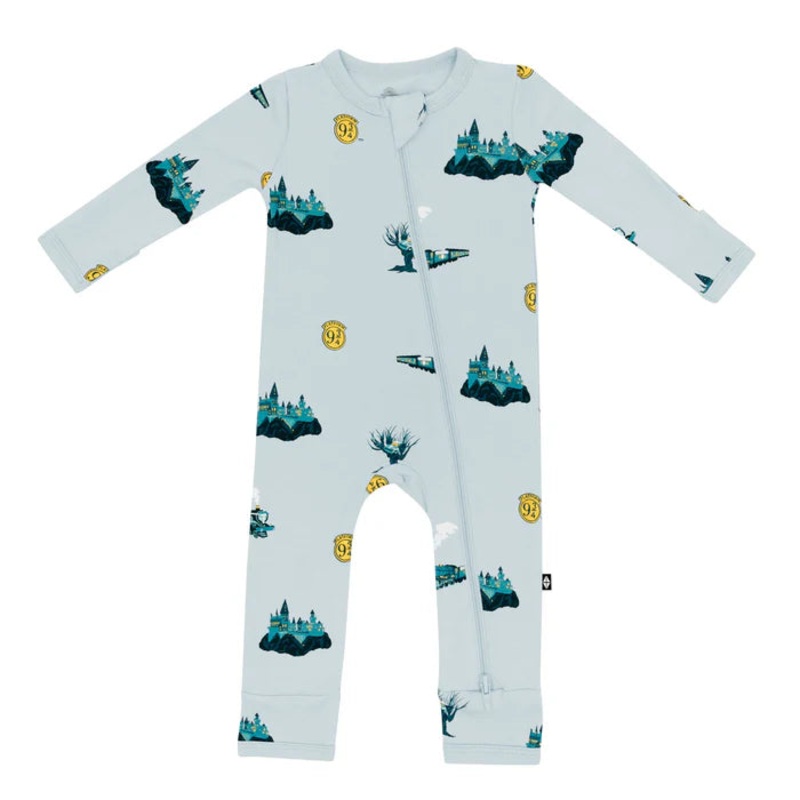 Kyte Baby Long Sleeve Zippered Romper (Journey)