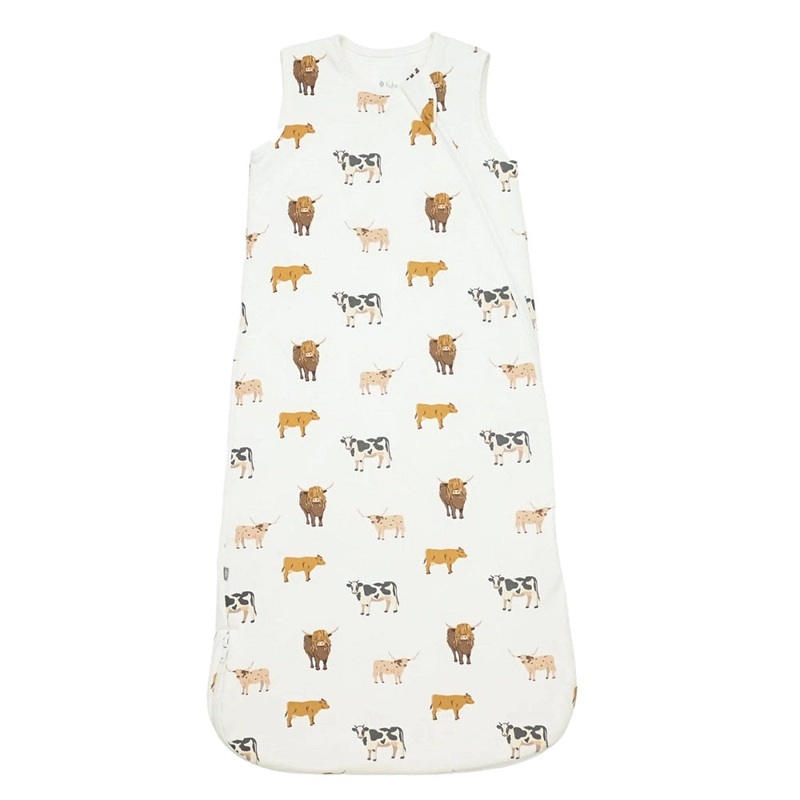 Kyte Baby Printed Sleep Bag 1 TOG (Moo)