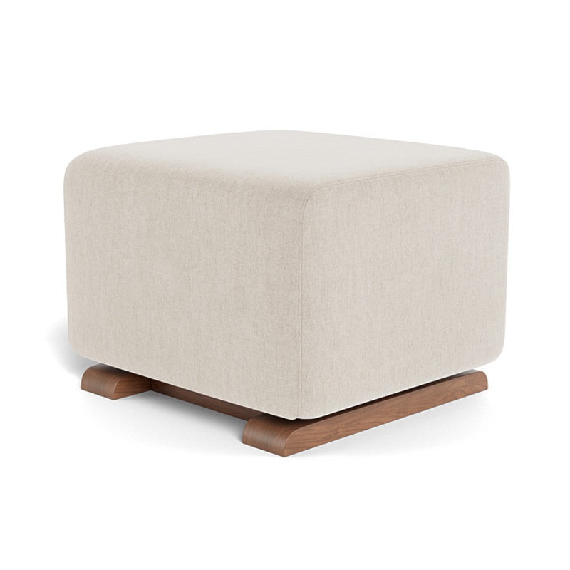 Monte Gliding Ottoman (Walnut Base) SPECIAL ORDER