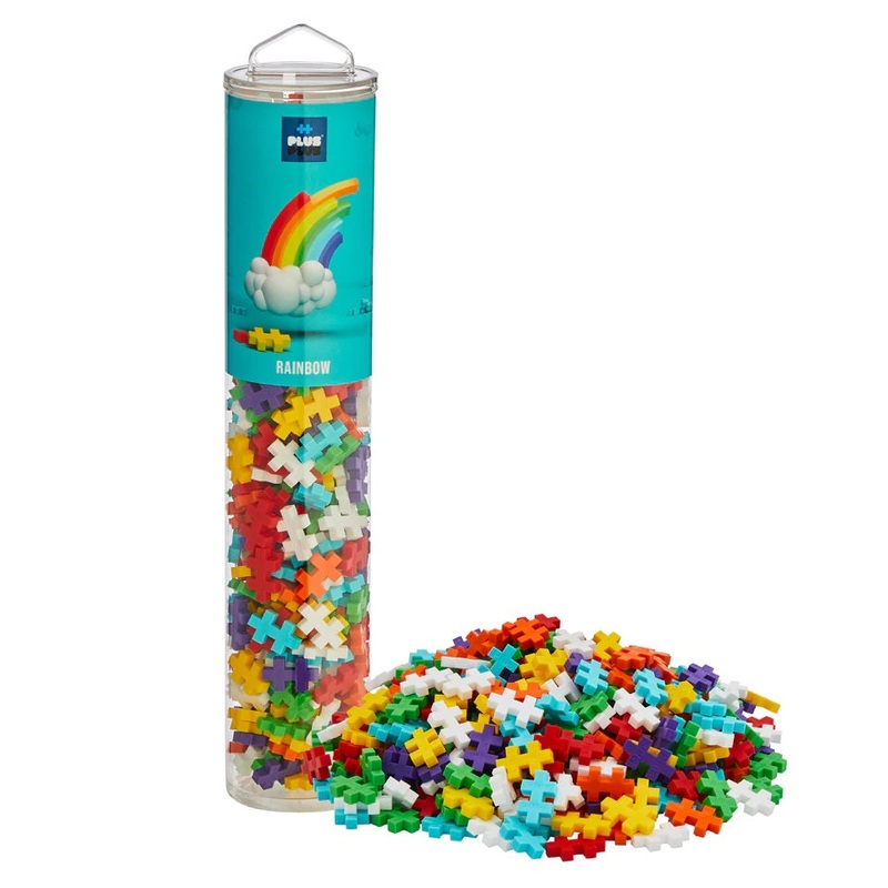 Plus Plus Mini Tube 240-Piece (Rainbow Mix)