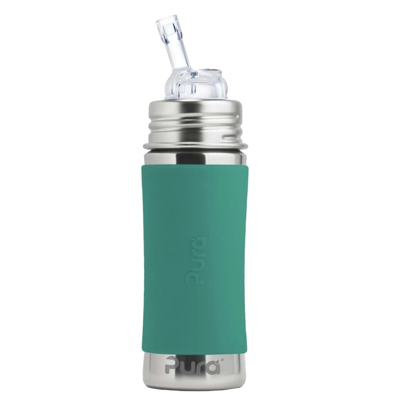 Pura 11oz Straw Bottle (Mint)
