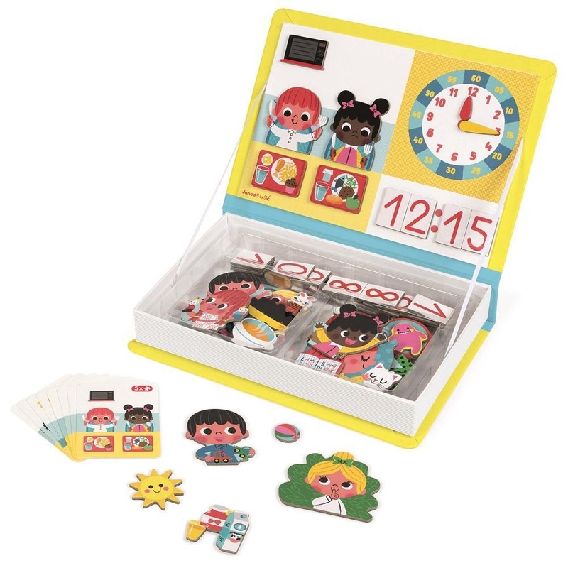 Janod Magnetibook (Learn to Tell Time)