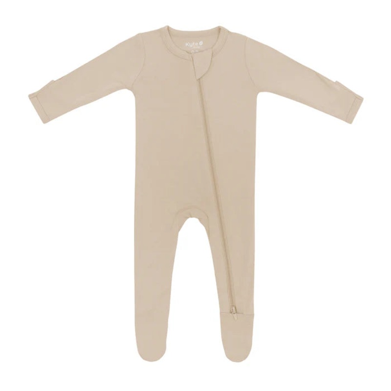 Kyte Baby Zippered Footie (Almond)