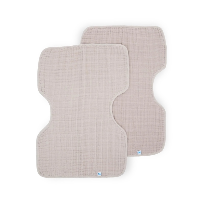 Little Unicorn Cotton Muslin Burp Cloth 2Pk (Porpoise)