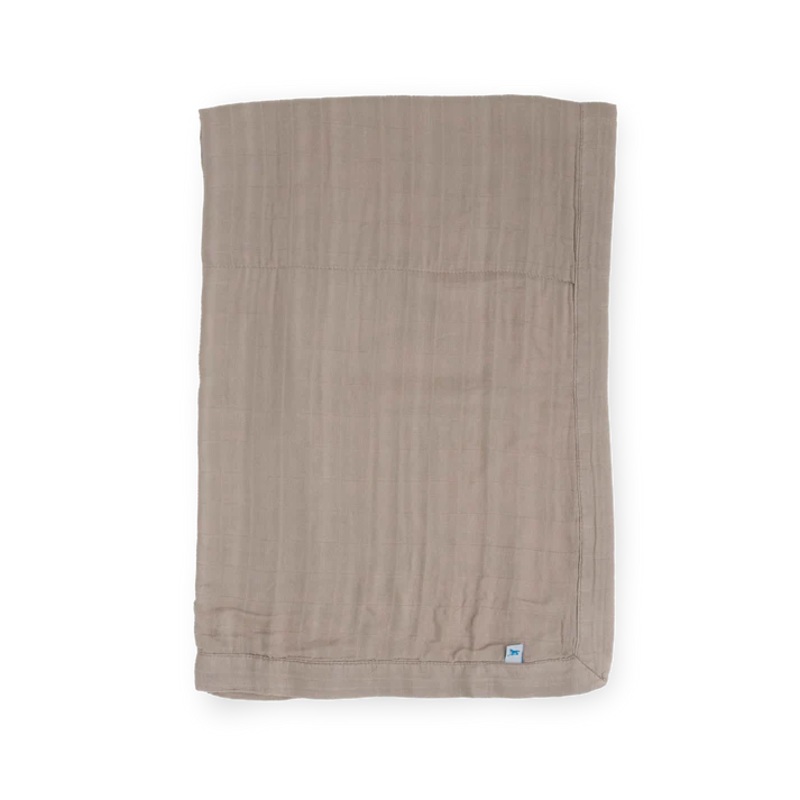 Little Unicorn Deluxe Muslin Baby Quilt (Oatmeal)