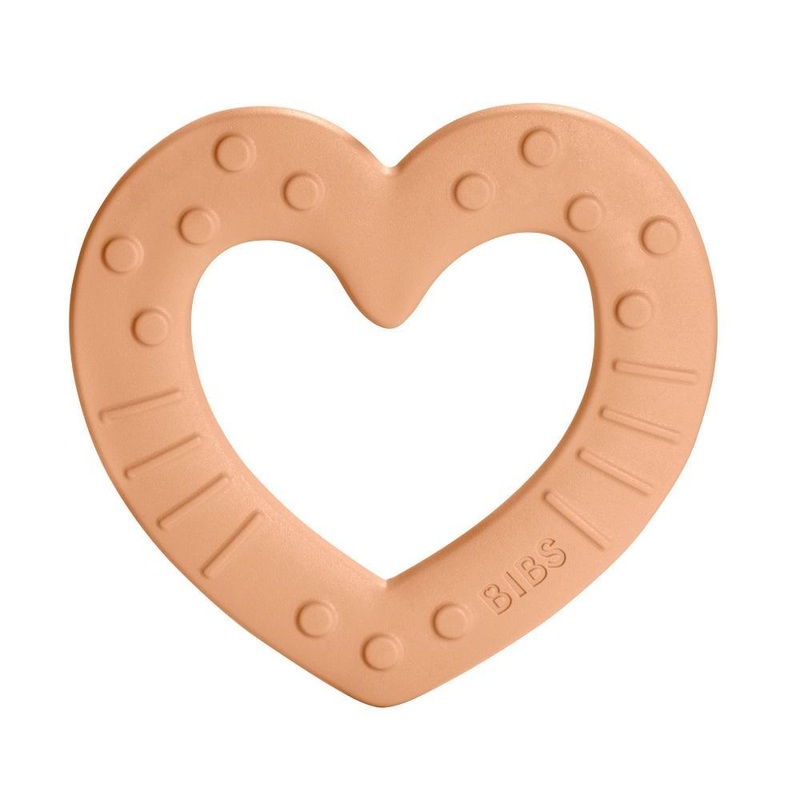 BIBS Baby Bitie Heart (Peach)