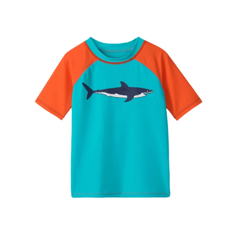 Hatley Short Sleeve Rashguard (Shark)