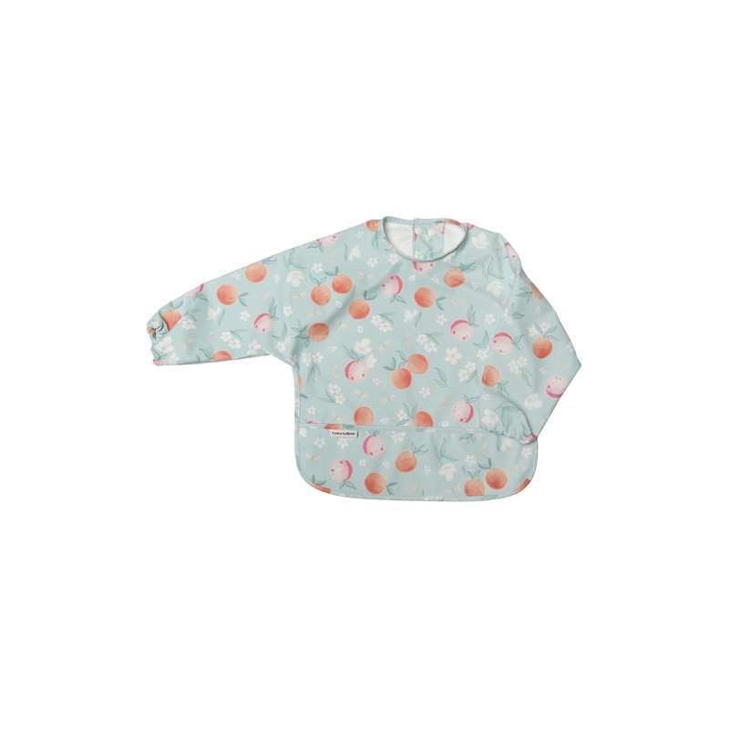 LouLou LOLLIPOP Long Sleeve Bib (Peaches)