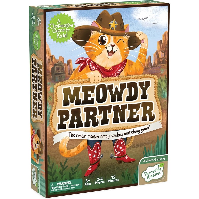 Peaceable Kingdom Meowdy Partner
