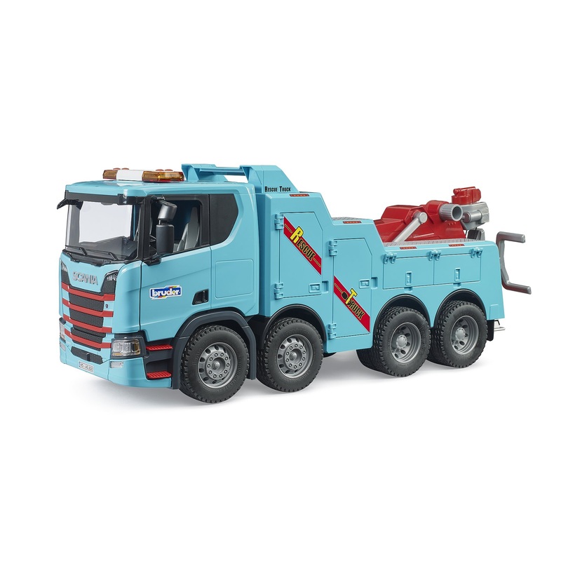 Bruder Scania Super 560R Recovery and Towing Truck with Light & Sound
