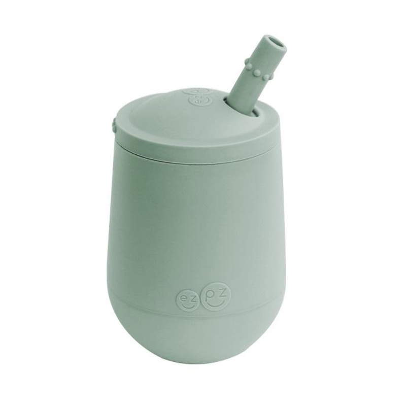 EzPz Mini Cup + Straw Training System (Sage)