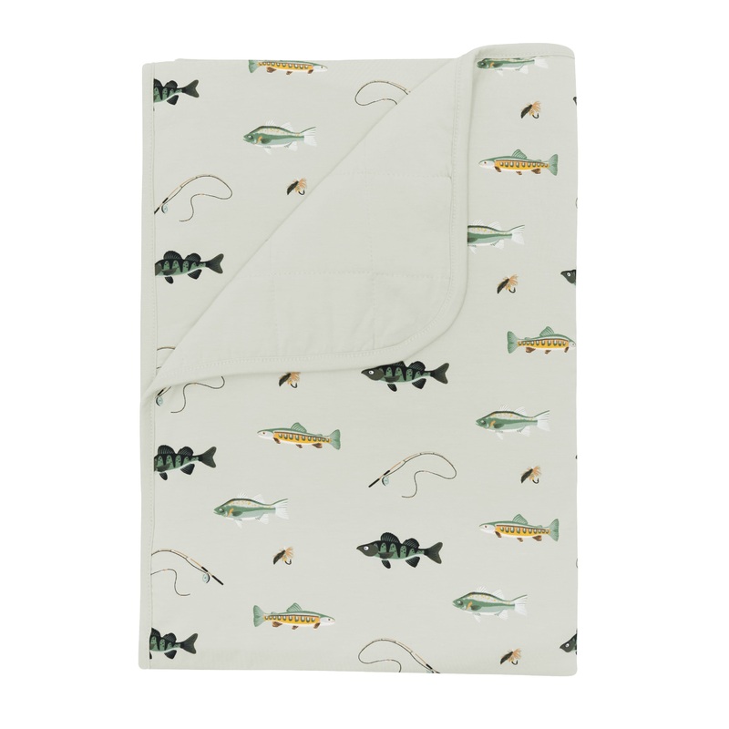 Kyte Baby Toddler Blanket 1 TOG (Fishing)