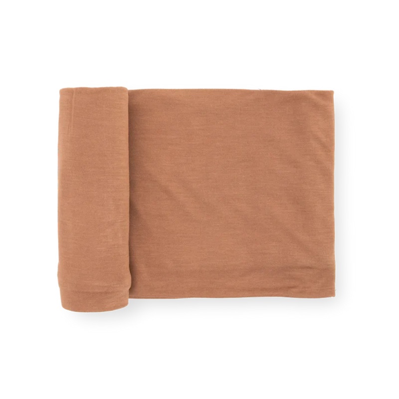 Little Unicorn Stretch Knit Swaddle (Terracotta)