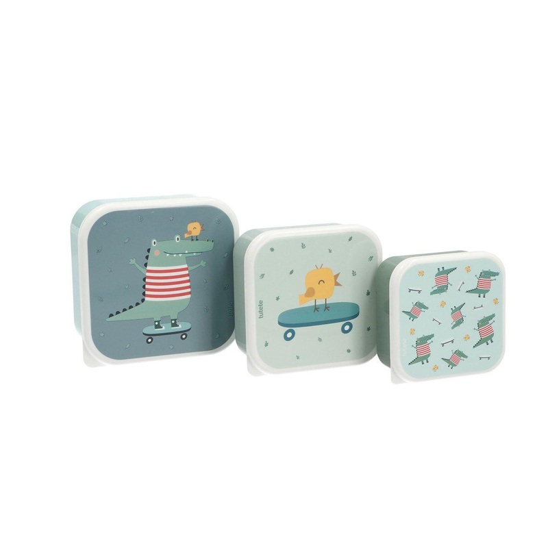 Lunch Box, Set of 3 Different Sizes – Croc