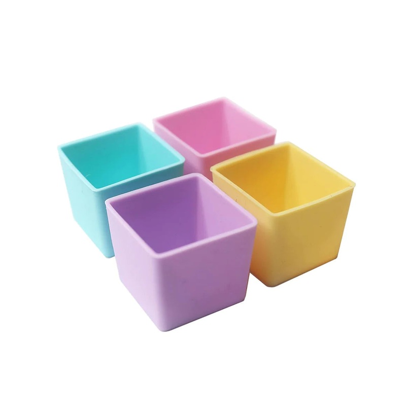 Munchbox Munch Cups 4pcs (Pastel Squares)