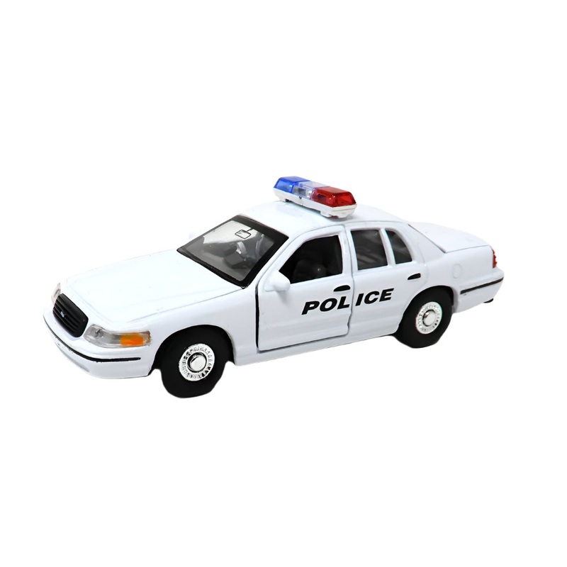 Welly Police Car 1999 Ford Crown Victoria (White)