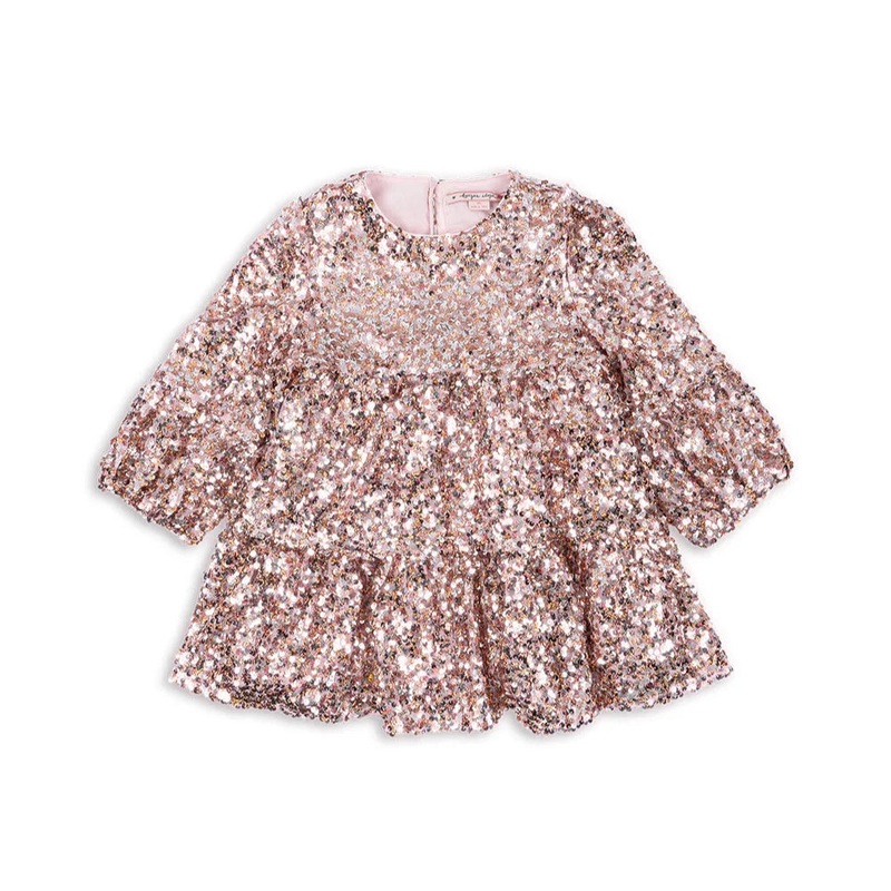 Lila Sequins Dress – Rose