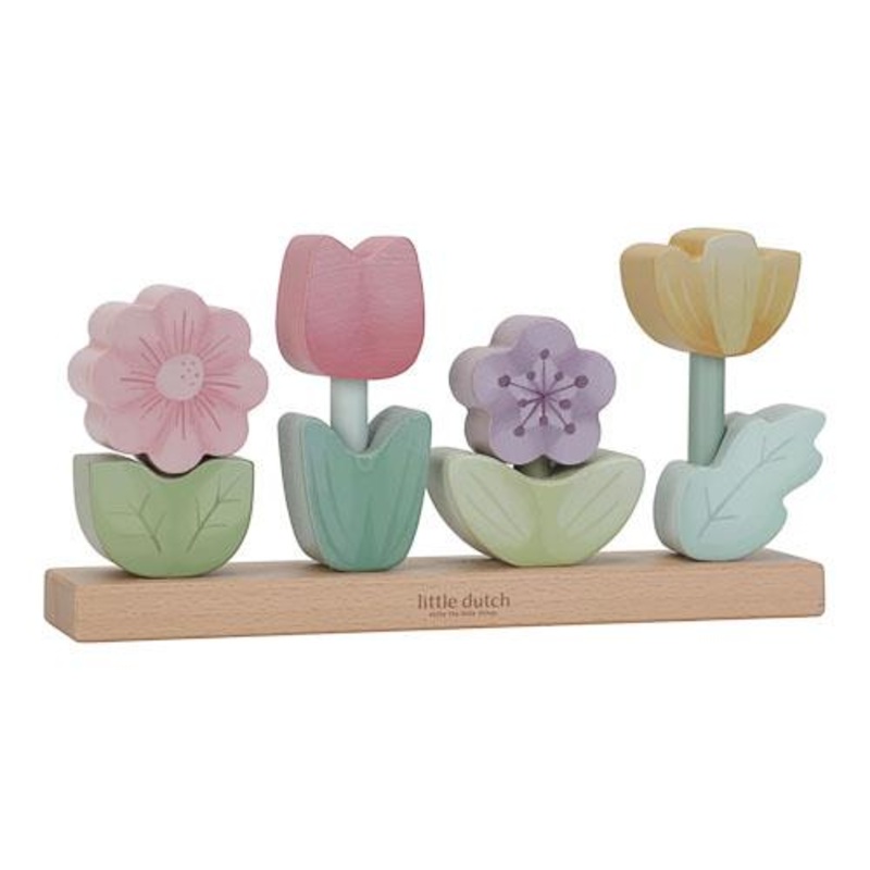 Stacking Puzzle, Flowers – Fairy Garden