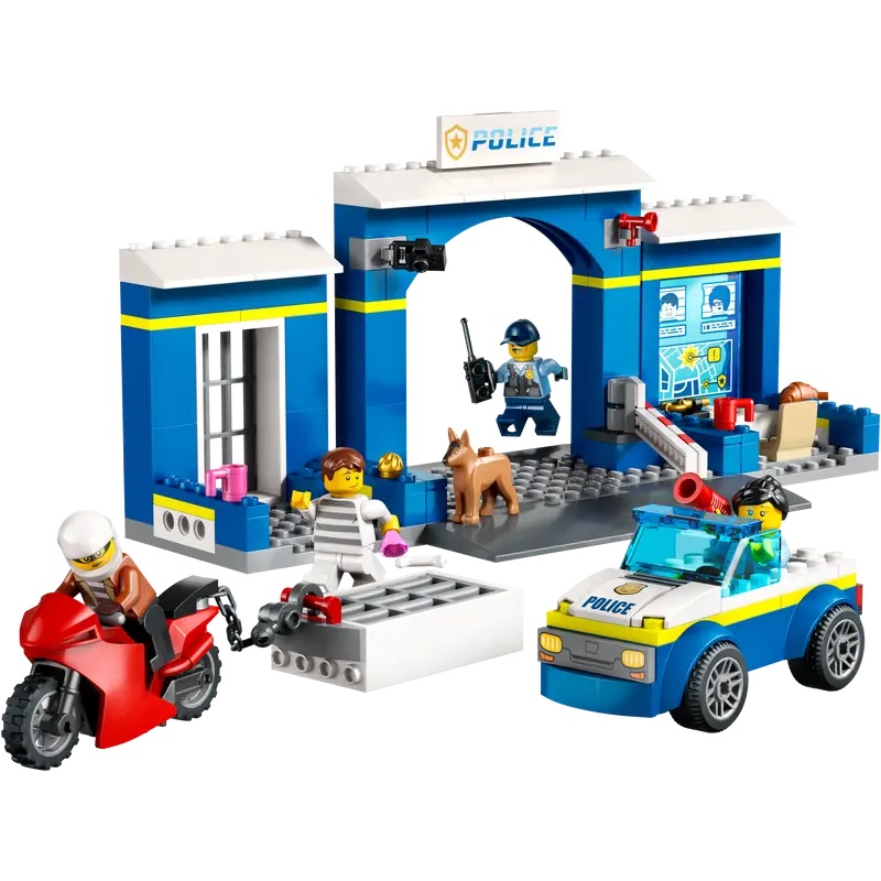 City Police Station Chase (172 Pieces) – 4+ Years