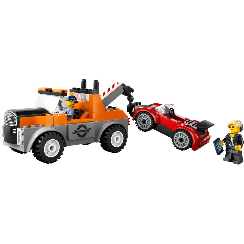 City Tow Truck and Sports Car Repair (101 Pieces) – 4+ Years