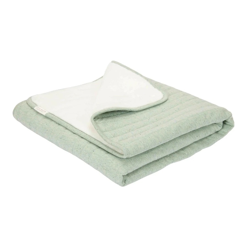 Bassinet Blanket – Pure Sage 70x100cm