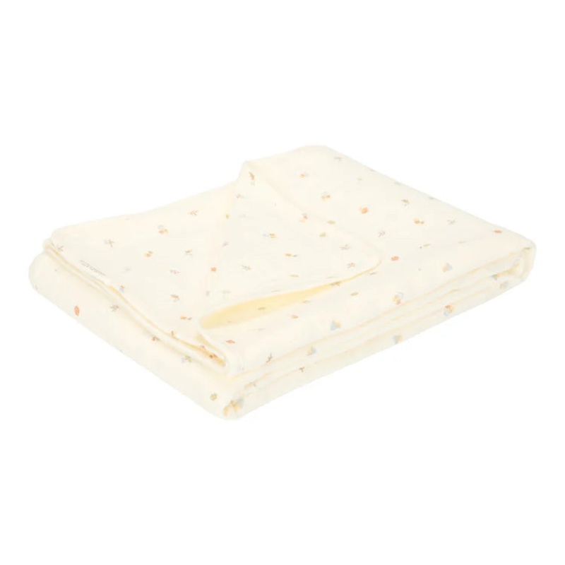 Cot Summer Blanket, Muslin – Fairy Blossom 110x140cm