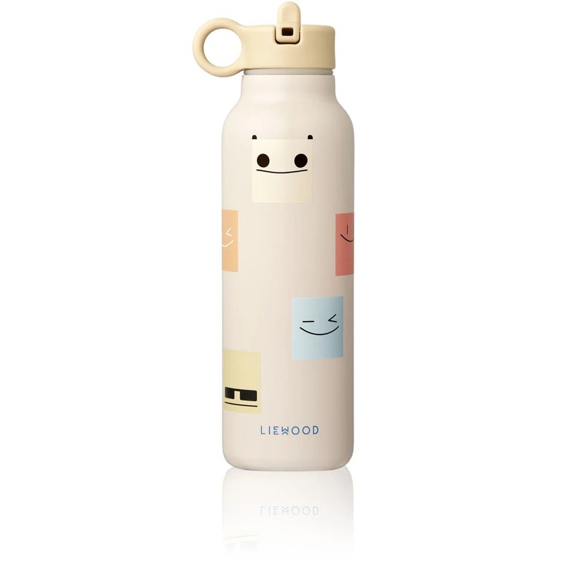 Falk Thermal Water Bottle, 500ml – Smiley/ Sandy