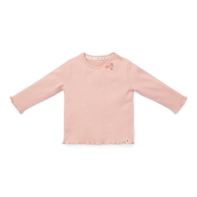 T-Shirt, Long Sleeves – Soft Rose
