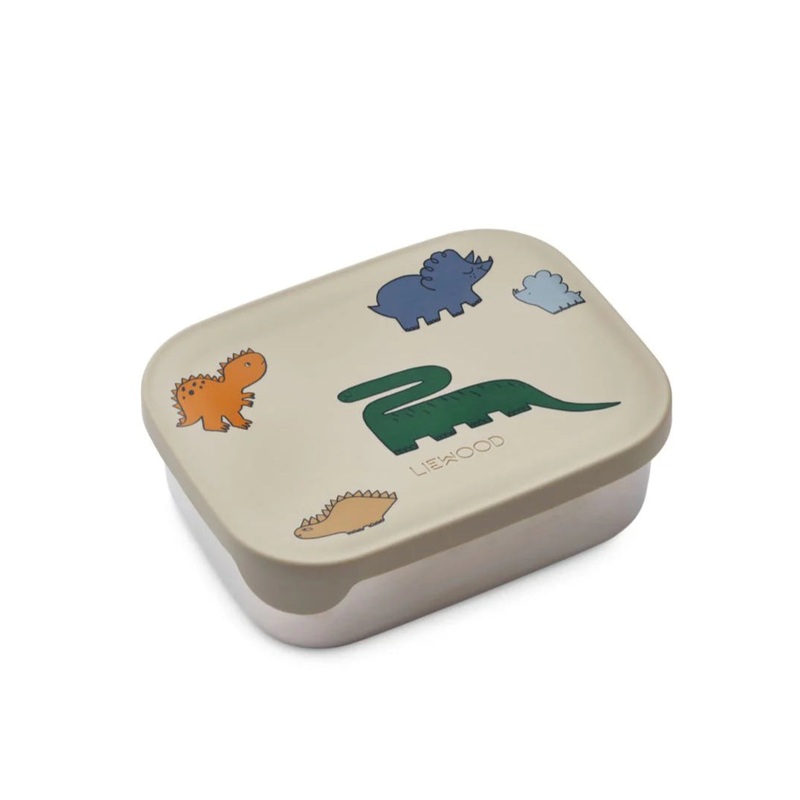 Lunch Box, Arthur Stainless Steel – Dinosaurs/ Mist