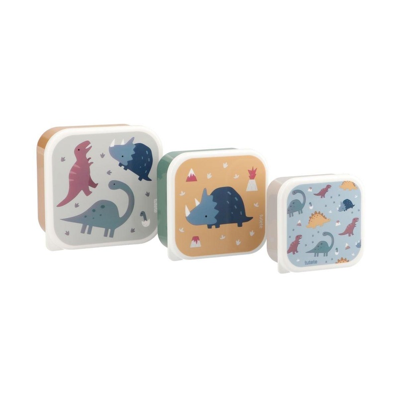 Lunch Box, Set of 3 different sizes – Dino World