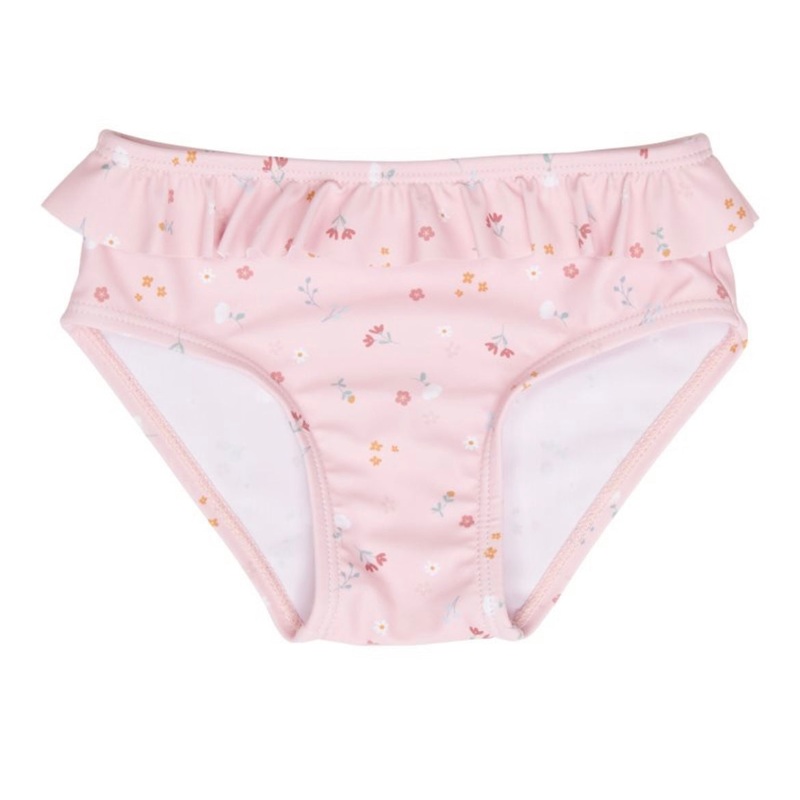 Swim Pants, Ruches – Little Pink Flowers (UPF 50+) Various Sizes