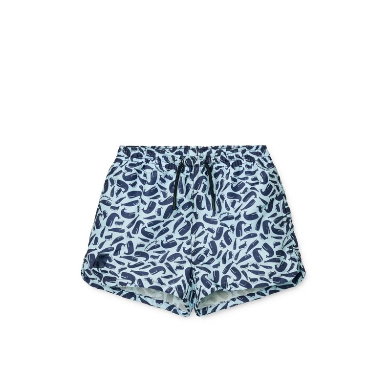 Swim Shorts, Aiden – Ocean/ Pure Sky