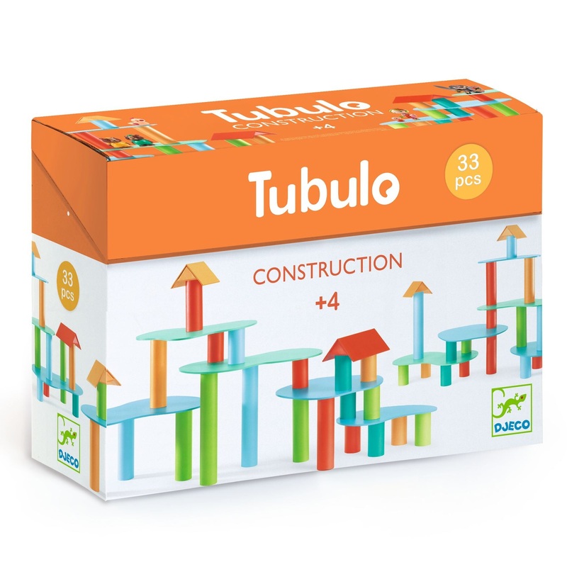 Tubulo Construction Game – 33 Pieces (4+ Years)