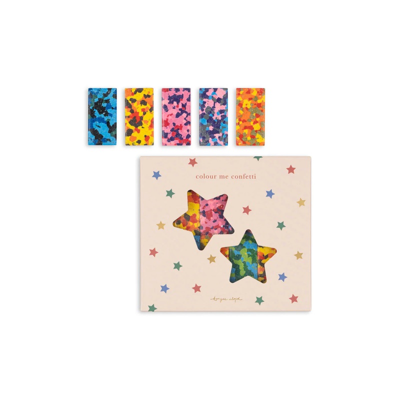 Confetti Crayons – Multi Star