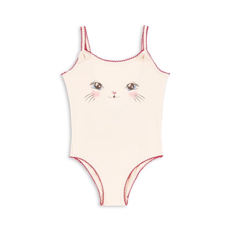 Kitty Swimsuit- Soft Pink