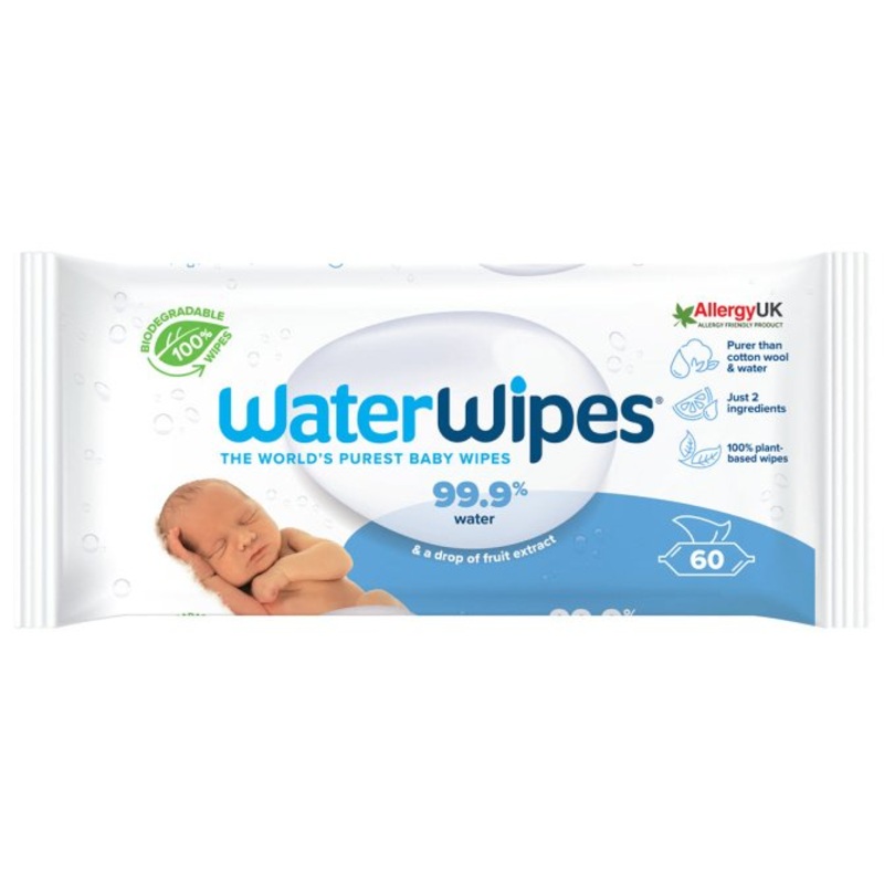 Water Wipes (60 pack)