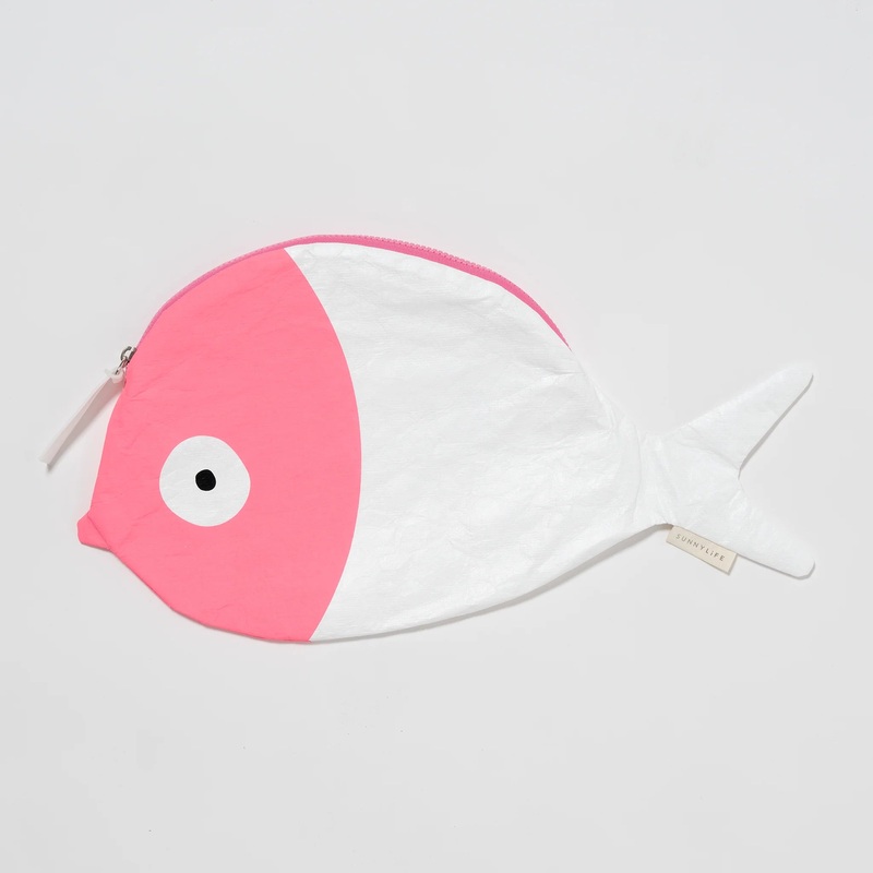 Wet Bag for Wet Clothes – Melody the Mermaid Neon Pink