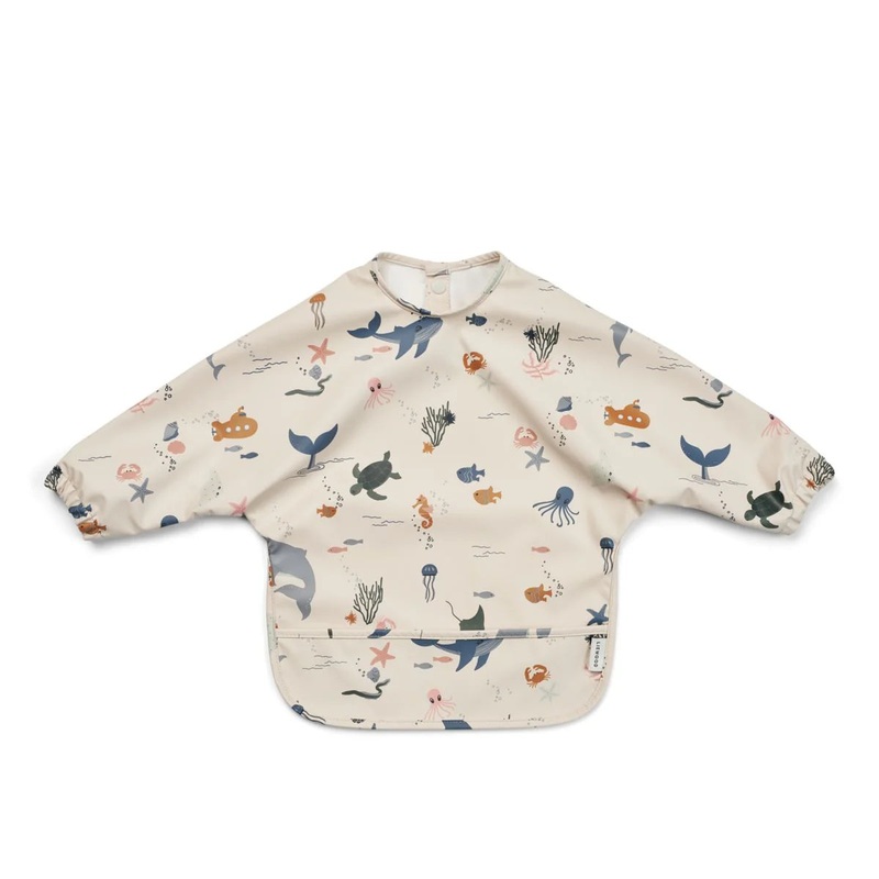 Bib, Long-Sleeves Merle – Sea Creature/ Sandy