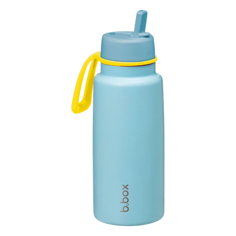 Bottle 1 Litre, Insulated Flip Top – Pool Side Blue